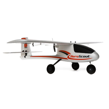 Hobbyzone AeroScout 1.1m RC Plane with SAFE Technology Mode 2 RTF Basic HBZ380001